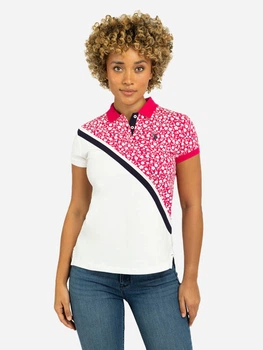 Поло женское U.S. Polo Assn 215682-ZH00A(white) XS Белое (786660336214)