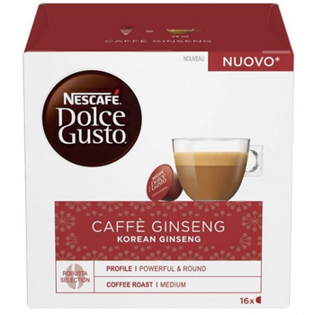 Кофе в капсулах Nescafe Dolce Gusto Caffe Ginseng 16 шт Дольче густо Нескафе