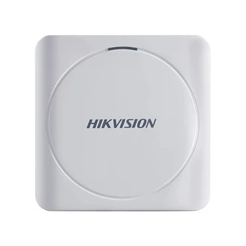 RFID зчитувач доступу Hikvision DS-K1801E Em-Marine IP65 за карткою Білий