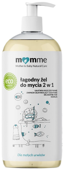 Żel do mycia włosów i ciała MomMe 2w1 łagodny 500 ml (5906233401155)