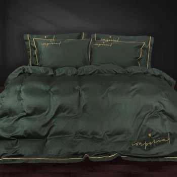 Простынь MirSon Imperial&nbsp;Satin&nbsp;Emerald 110x160 см (2200008576493)