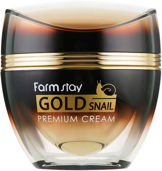 Krem do twarzy FarmStay Gold Snail Premium przeciwstarzeniowy 50 ml (8809480770975)