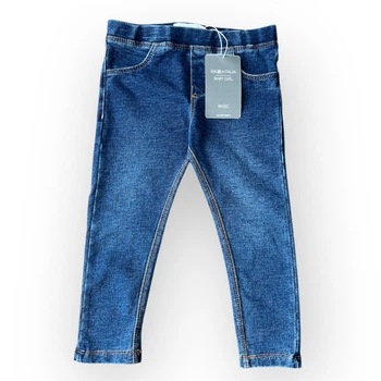 Джеггинсы для девочки Piazza Italia Темно-синий (PIT1501 156 blue (18-24 мес (86 см))