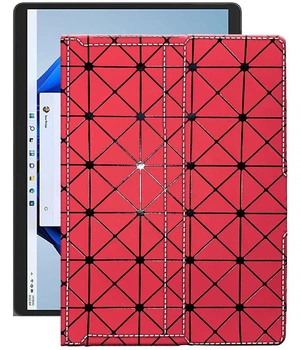 Чохол з екошкіри для планшету Microsoft Surface Pro 8 Червоний ромб