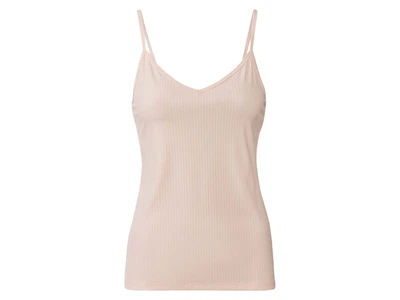 Майка натільна в рубчик для жінки Esmara LYCRA® 393137 L рожевий
