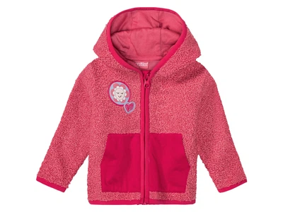 Куртка демисезонная флисовая для девочки Lupilu LIDL 379416 062-68 см (2-6 мес.) Розовый