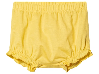 Шорти бавовняні однотонні для дівчинки Lupilu LIDL 461225 074-80 см (6-12 months) жовтий