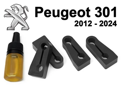 Упор (демпфер, накладка) замка дверей Peugeot 301 2012 - 2024 (4 двері)