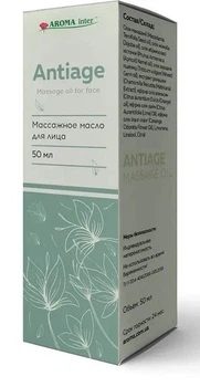 Масажна олія для обличчя Antiage 50 мл (шт) AROMAINTER