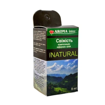 Композиція ефірних олій Свіжість 5 мл(шт) AROMAINTER