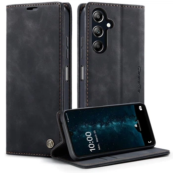 Чохол книжка з магнітом Samsung Galaxy A16 A165 CaseMe Black (40454-2B)