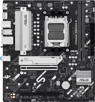 Материнская плата Asus PRIME B850M-K (sAM5, AMD B850, PCI-Ex16)