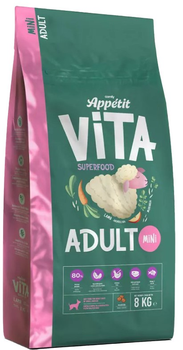 Sucha karma dla psów Comfy Appetit Vita Superfood Adult Mini Lamb 8 kg (5905546342162)