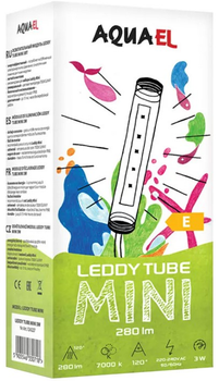 Oświetlenie do akwarium Aquael LEDDY TUBE  SUNNY MINI 3 W (5905546330718)