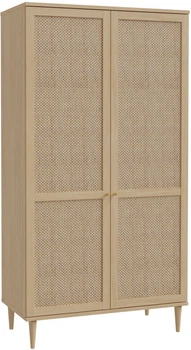 Шкаф распашной Frisco Calasetta 1101x2801x521 мм 2д Дуб элегант/Техноротанг (23415-CQSS922)