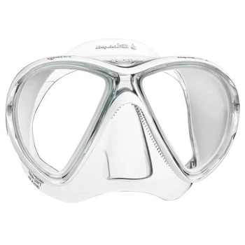 Маска для дайвинга Mares X-VU LiquidSkin Sunrise прозрачный с белым и серым 411041.BXSWHWH