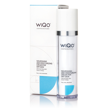 Питательный и Увлажняющий Крем для Сухой Кожи WiQo Nourishing and Moisturizing Cream for Dry Skin 50 мл
