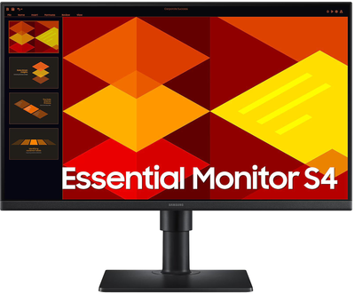 Монітор 24" Samsung Essential S4 S40GD FHD (LS24D406GAUXEN)