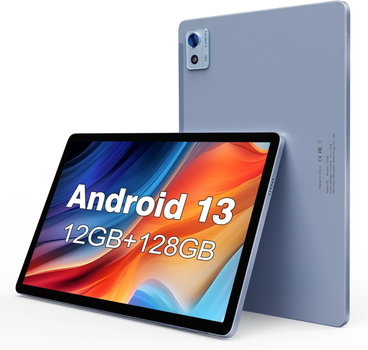 Планшет 10.1" Full HD FancyFish TPAD-T30B 6+6/128Gb 8 ядер Android 13 6000 mAh Блакитний