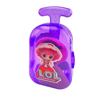 Валіза Лол Fashion dolls(12) Фіолетова K709 Violet