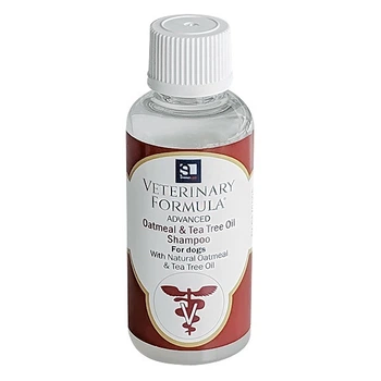 Зволожуючий шампунь для собак Veterinary Formula Advanced Oatmeal & Tea Tree Oil Infuser Shampoo, 45 мл