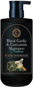 Шампунь для волосся Daeng Gi Meo Ri Premium Black Garlic & Curcumin відновлювальний 500 мл (8807779100762)