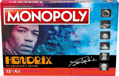 Gra planszowa Winning Moves JIMI HENDRIX Monopoly WM03131-EN1-6 (5036905050036)