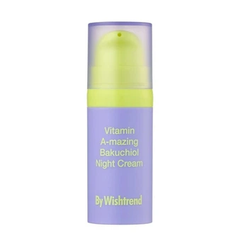 Ночной крем с бакучиолом и ретиналем By Wishtrend Vitamin A-mazing Bakuchiol Night Cream миниатюра 10 мл