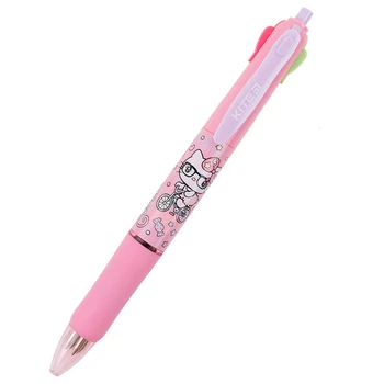 Ручка кулькова автоматична Kite Hello Kitty HK23-067, 4 кольори