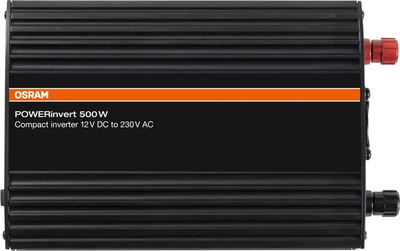 Автомобільний інвертор OSRAM 12/230В 500 Вт OEINVU500 Модифікована синусоїда (4062172406611)