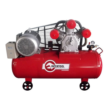 Компрессор INTERTOOL PT-0050, 300 л, 11 кВт, 380 В, 8 атм, 1600 л/мин. 3 цилиндра