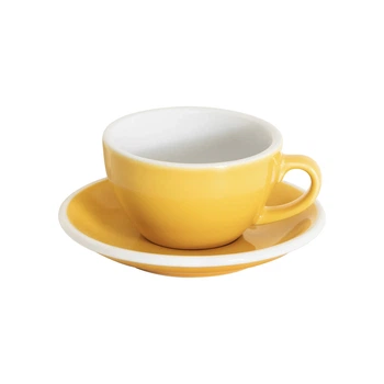 Чашка с блюдцем Loveramics EGG 200мл Yellow