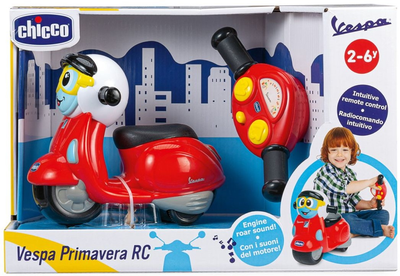 Мотоцикл на радіокеруванні Chicco Vespa Primavera (8058664121113)