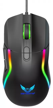 Комп'ютерна миша Zerodate G28 Black
