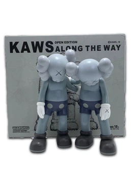 Статуетка KAWS x Along the Way: Companion x Gray 400% 25 см Brian Donnelly Монумент