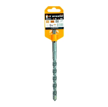 Бур по бетону LEVTOOLS Ø10x160 мм SDS-PLUS S4 (210-160)