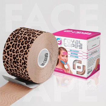 Тейп для обличчя Royal Tapes face care Леопард