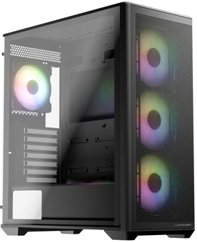 Obudowa LC-Power Gaming 811B Meshwork XL Dark Black (LC-811B-ON)