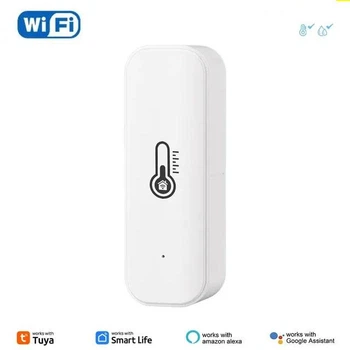 Датчик температуры и влажности Tuya WIFI (24060426)