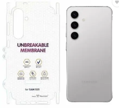 Защитная пленка DK для Samsung Galaxy S25 (S931) | AG Matte Unbreakable Membrane HydroGel 360° (clear)