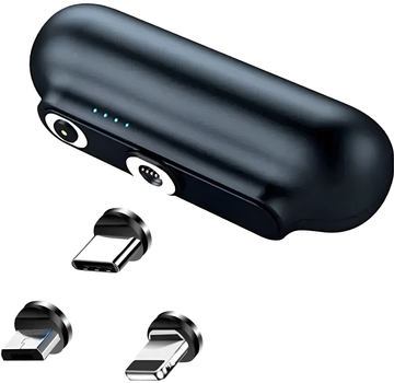 УМБ Andowl Power Bank 7109-3 5000 mAh 3 в 1 Black (1062-56)