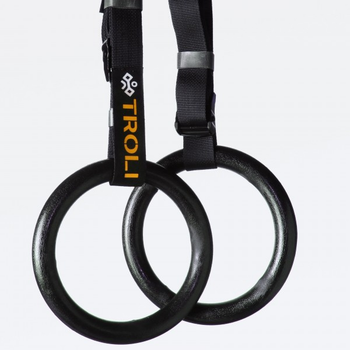 Пластикові гімнастичні кільця Troli ABS Rings Slings 4.5 метра х 40мм