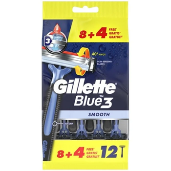 Станок Gillette Blue 3 (12) одноразовий
