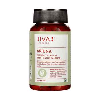 Для здоровʼя серця Арджуна 120 таб. Jiva 8904050601090