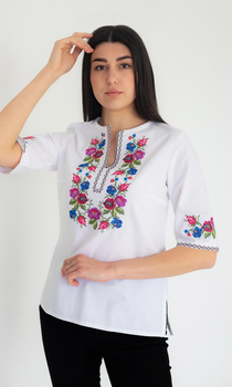 Вишиванка жіноча vishivano4ka 2400 52 біла