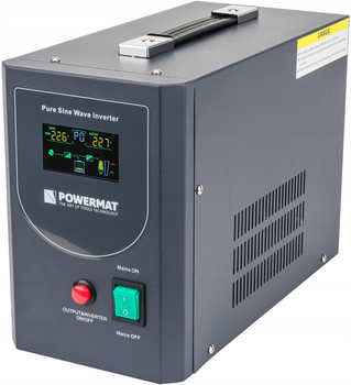 ИБП Powermat 500ВА 400 Вт чистая синусоида