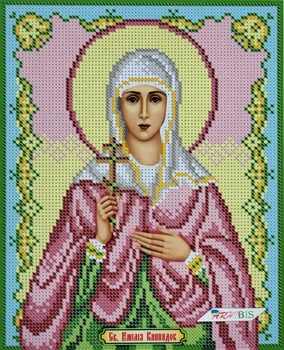 Набор для вышивки бисером иконы ARHIBIS Святая Эмилия, 19*23 см (БСР-4140)