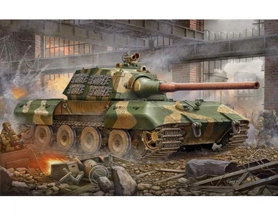Збірна модель 1/35 Німецький танк танк E 100 Trumpeter 00384