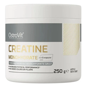Креатин моногидрат OstroVit Creatine Monohydrate Creapure 250 g /71 servings/ Apple Mint