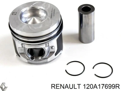 Поршень (компл на 1 циліндр) 1,5 dci Renault Espace V (120A17699R) Renault Renault (120A17699R)